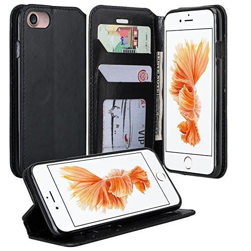 Cover for iPhone 7 Leather Kickstand Card Holders Premium Business Mobile Phone case with Free Waterproof-Bag iPhone 7 Flip Case Cover for iPhone 7 Leather Kickstand Card Holders Premium Business Mobile Phone case with Free Waterproof-Bag iPhone 7 Flip Case
